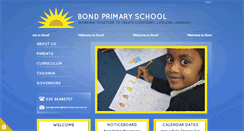Desktop Screenshot of bondprimary.com